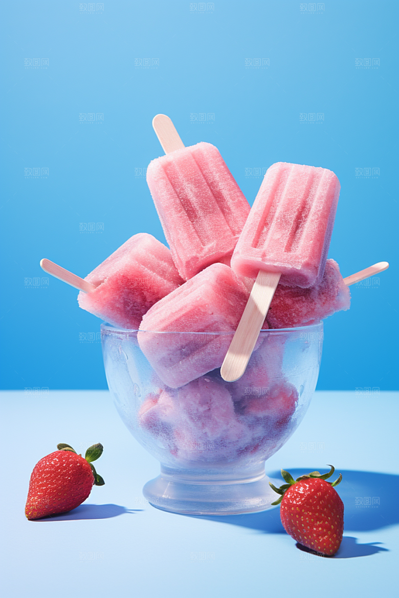 雪糕冰棒夏天夏季素材