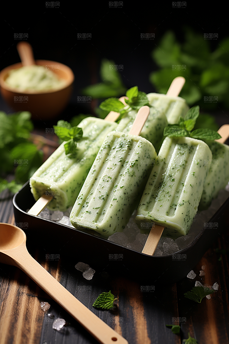 雪糕冰棒夏天零食素材