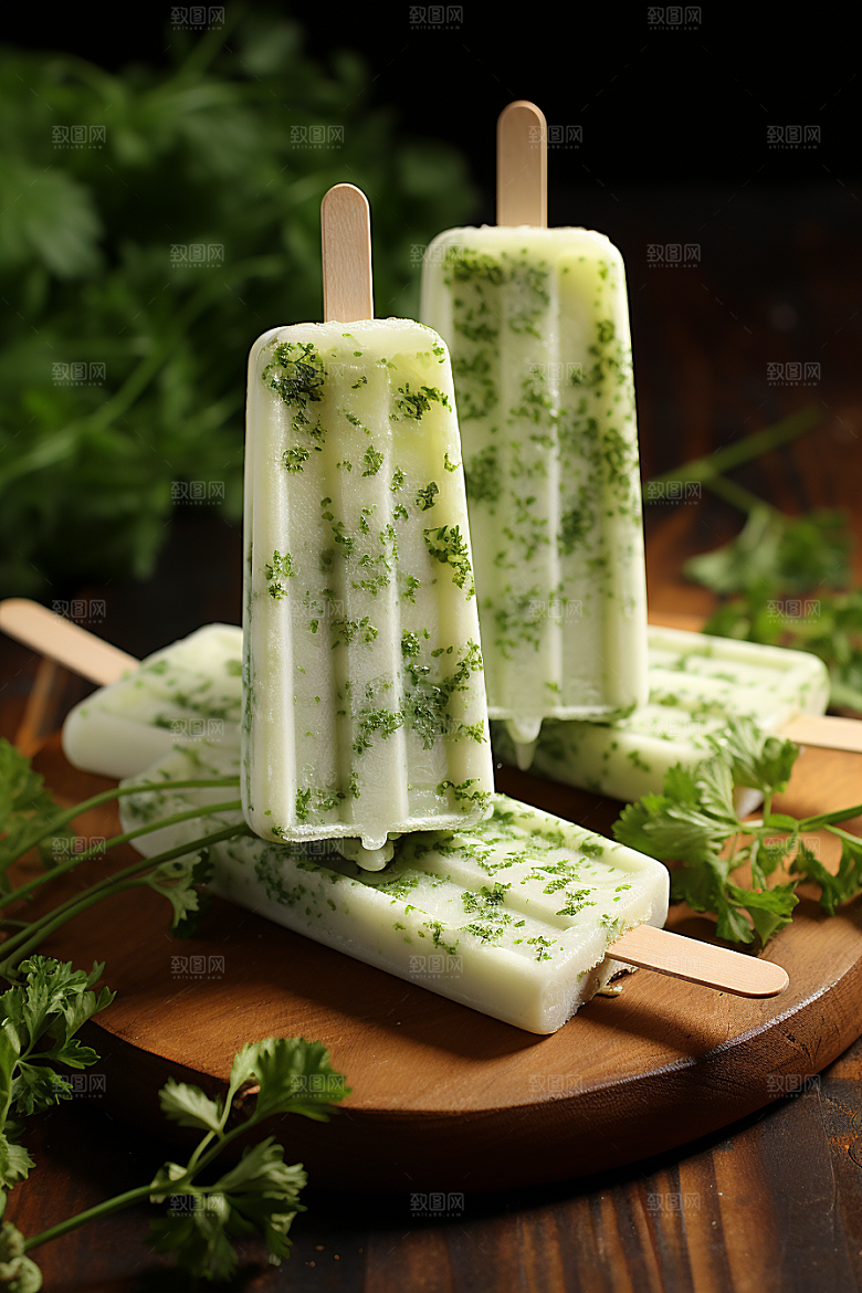 雪糕冰棒零食夏天素材