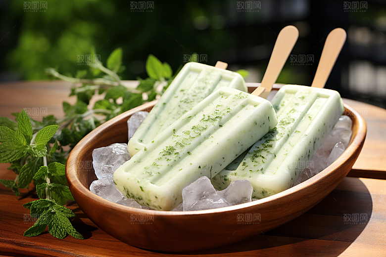 雪糕冰棒夏天清凉素材