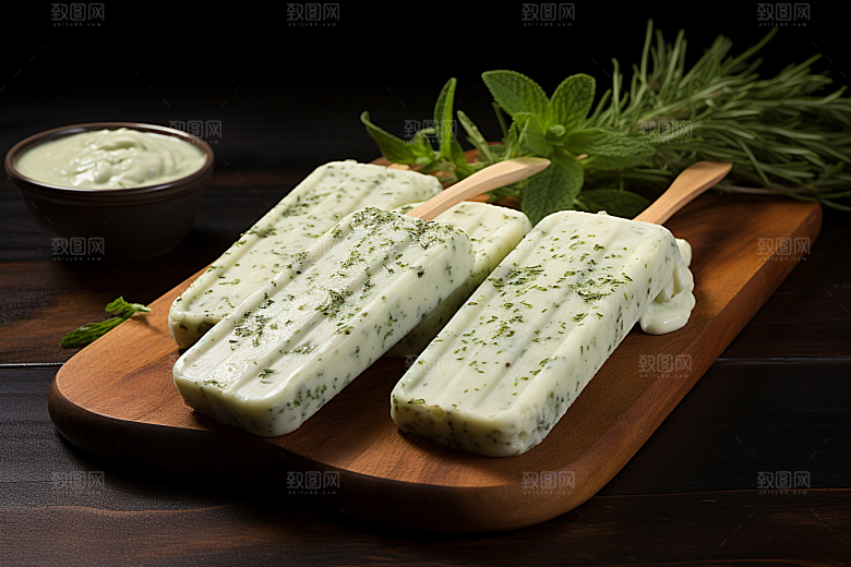 雪糕冰棒甜蜜美味素材