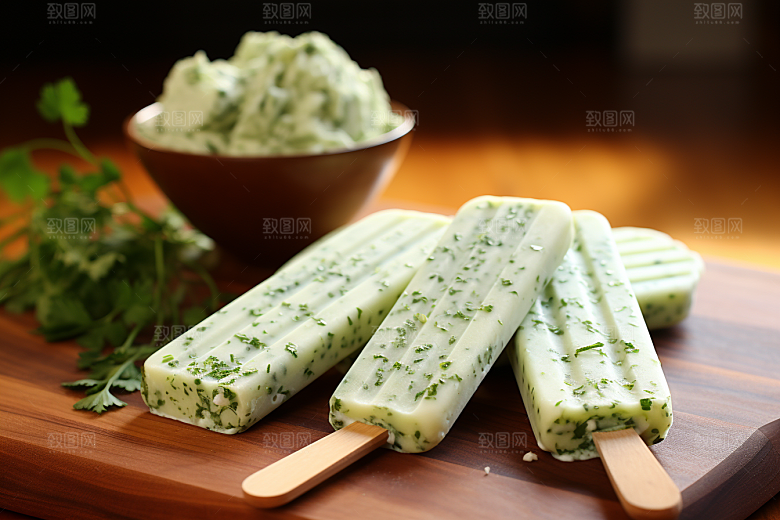 雪糕冰棒零食甜蜜素材