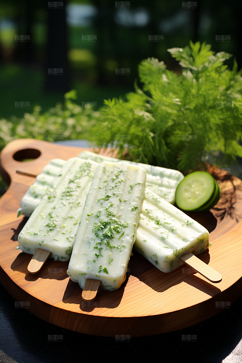 雪糕冰棒零食美食素材