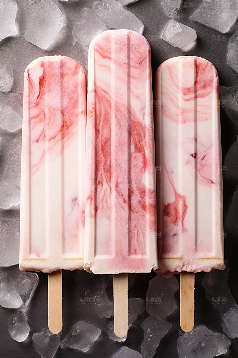雪糕冰棒夏季棒冰素材
