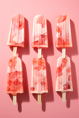 雪糕冰棒夏季棒冰素材