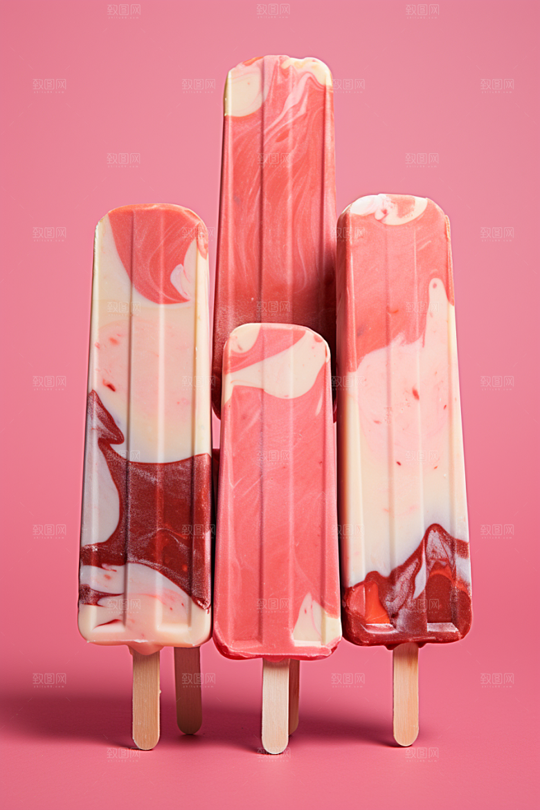 雪糕冰棒夏季棒冰素材