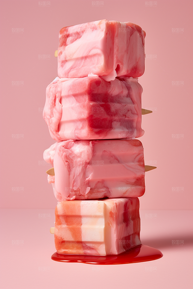 雪糕冰棒夏季高清素材