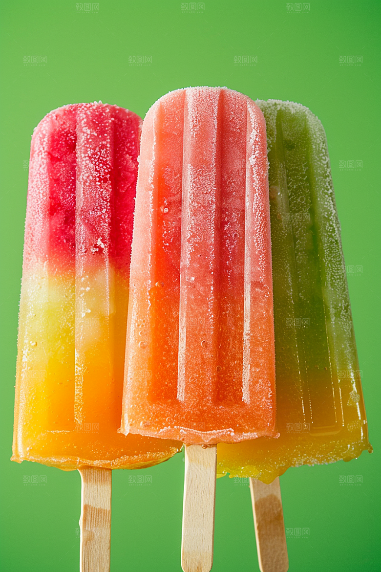 雪糕冰棒夏季清凉素材