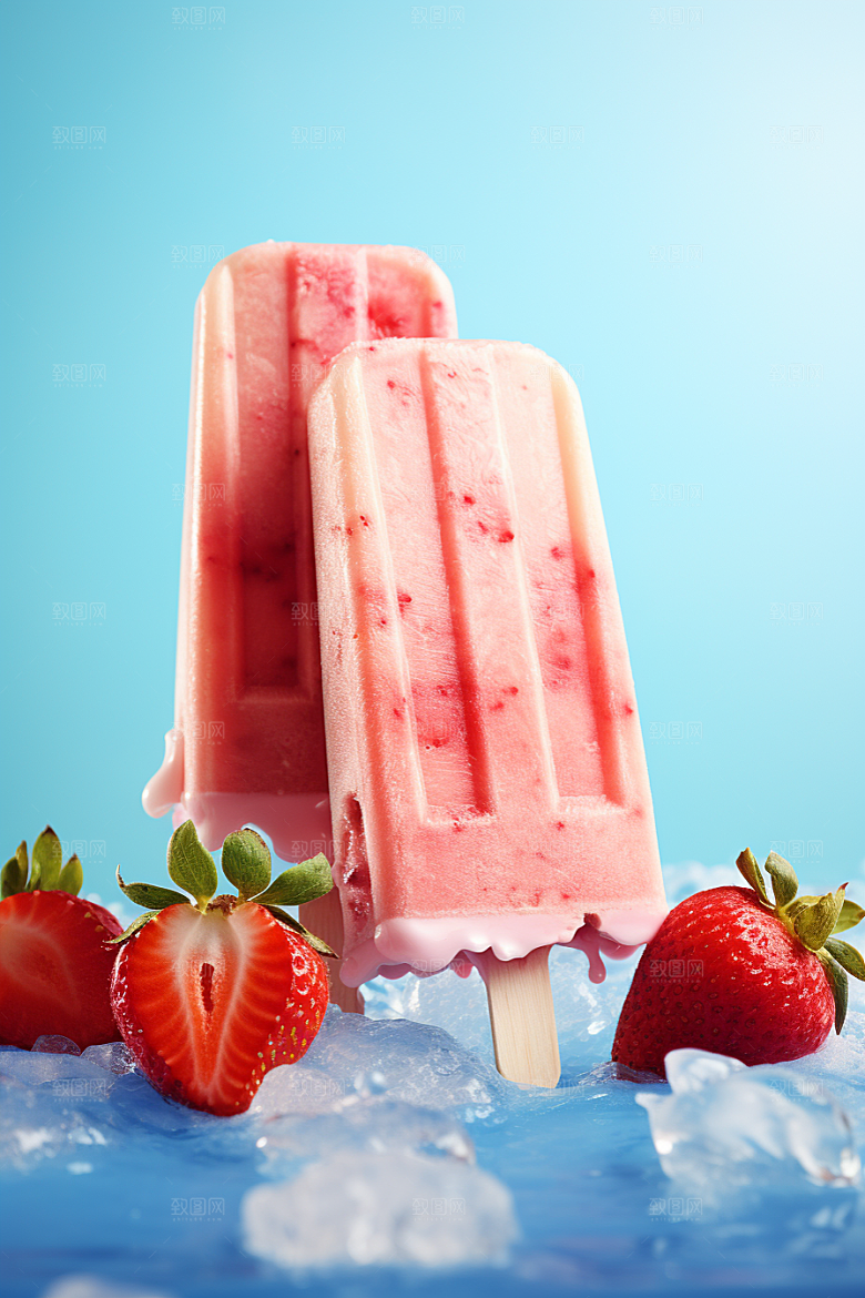 雪糕冰棒夏季夏天素材