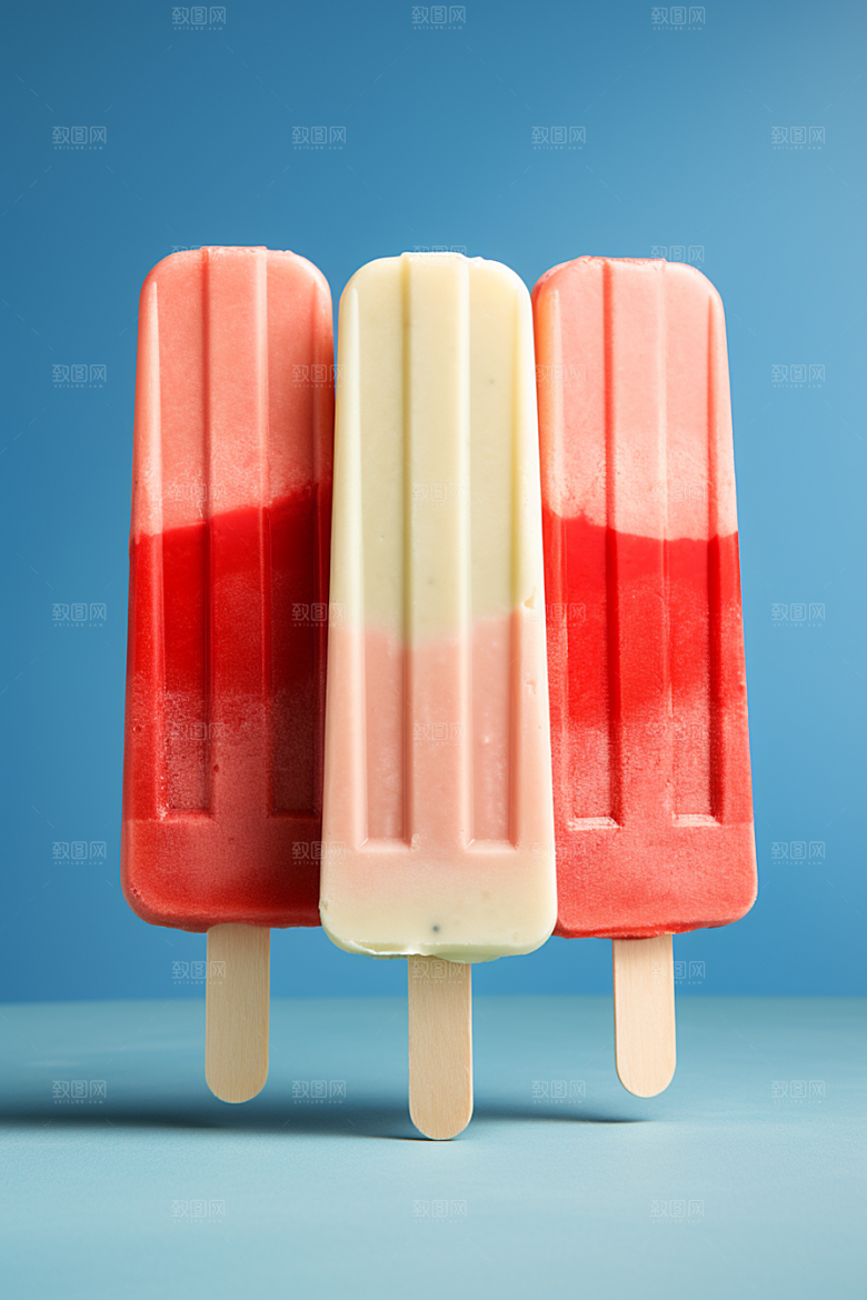 雪糕冰棒夏季棒冰素材