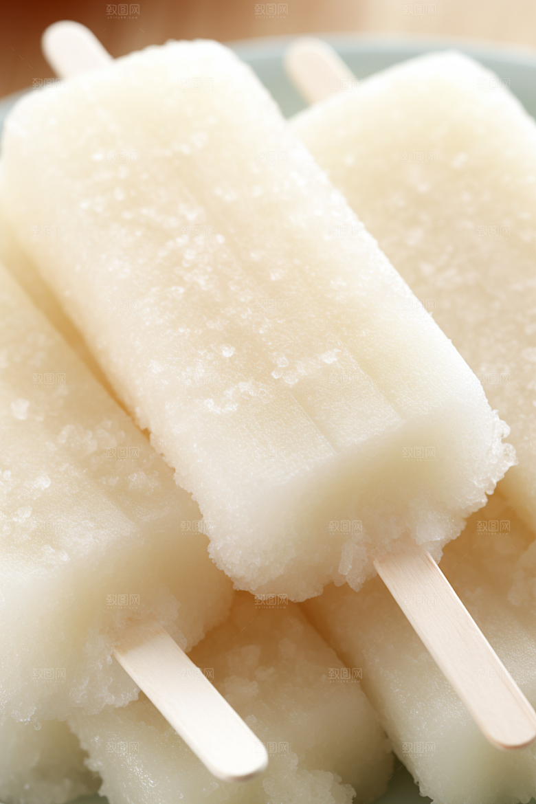 雪糕冰棒甜蜜美味素材