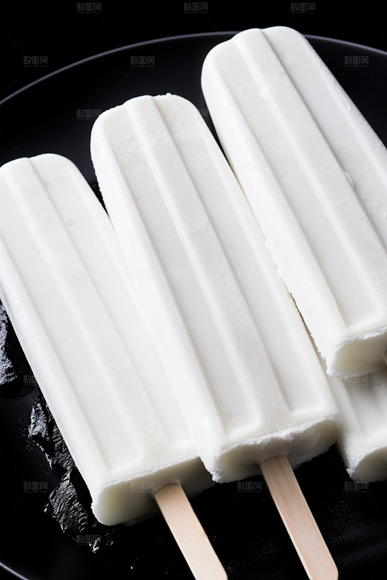 雪糕冰棒零食甜蜜素材