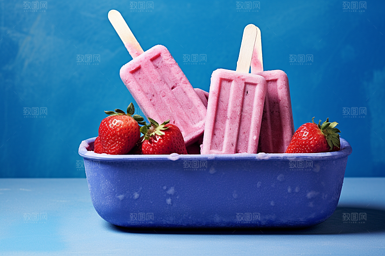 雪糕冰棒夏天甜品素材