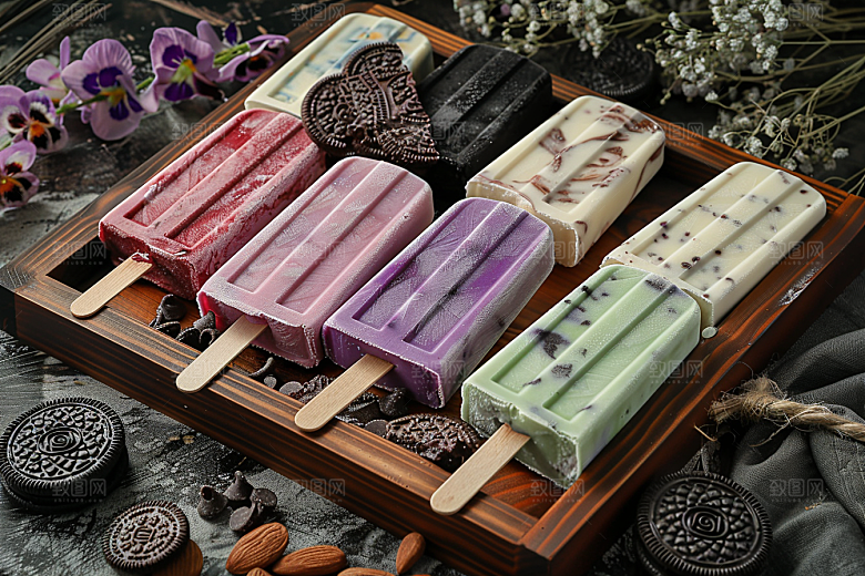 雪糕冰棒夏季甜品素材