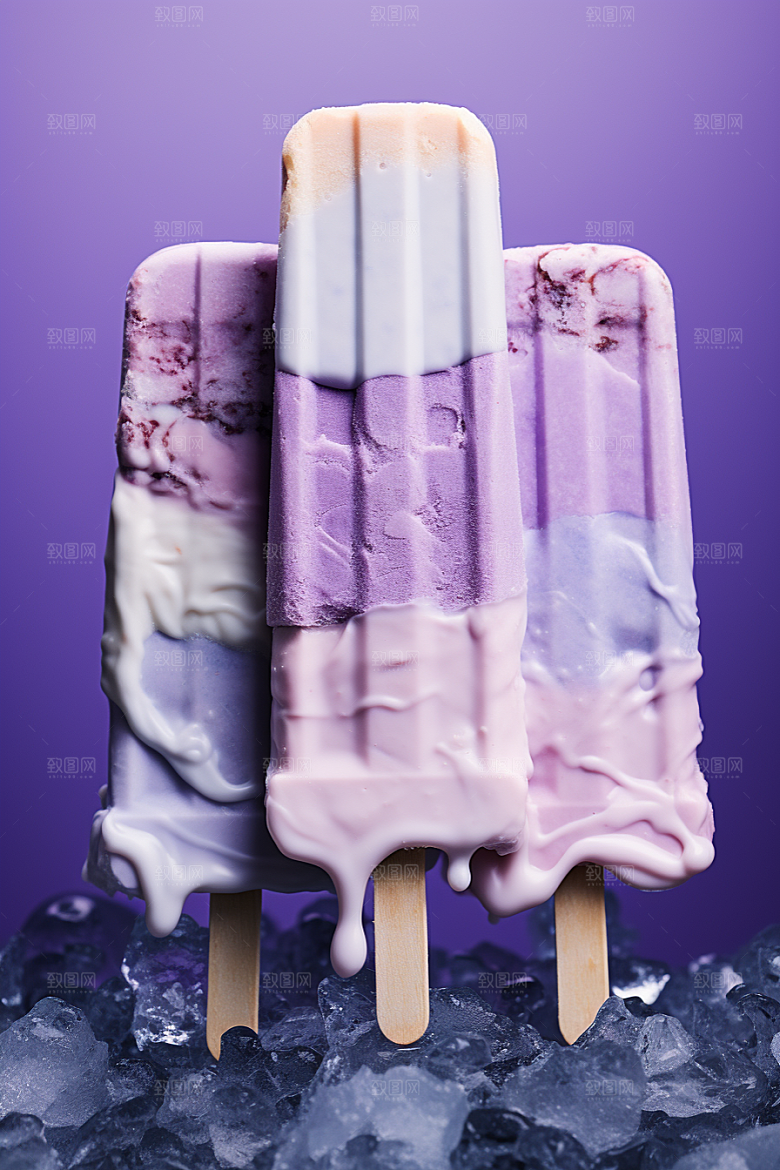 雪糕冰棒夏天高清素材
