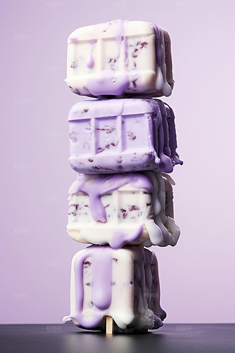 雪糕冰棒甜品清凉素材