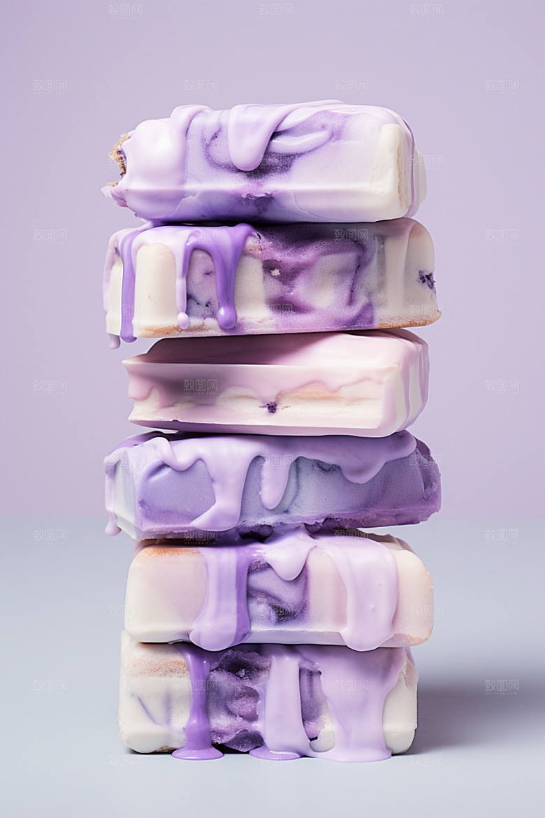 雪糕冰棒消暑美味素材