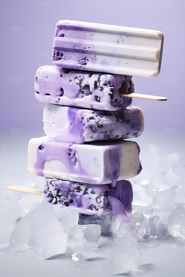 雪糕冰棒高清清新素材