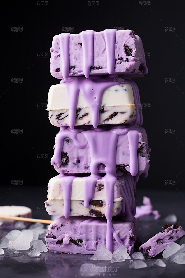 雪糕冰棒美食高清素材