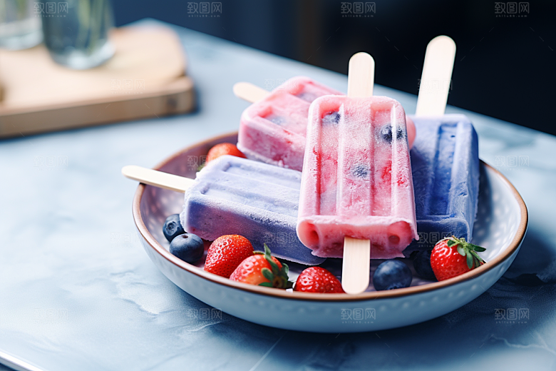 雪糕冰棒夏天清凉素材