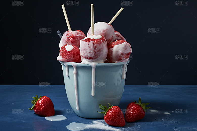 雪糕冰棒夏天甜品素材