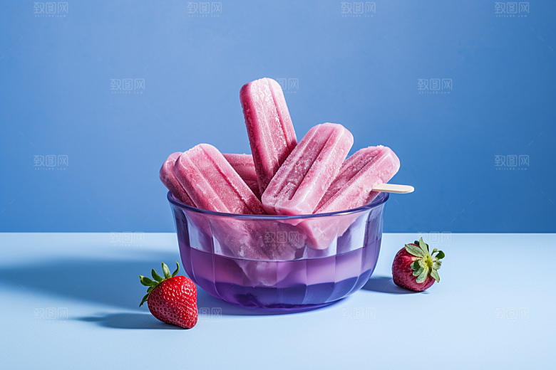 雪糕冰棒美味高清素材