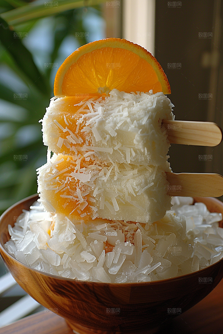 雪糕冰棒甜蜜夏天素材