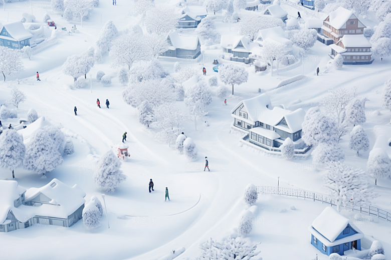 东北雪乡哈尔滨旅游素材