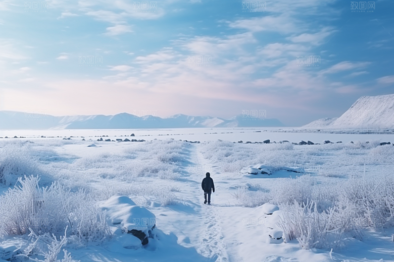 东北雪乡旅游高清素材