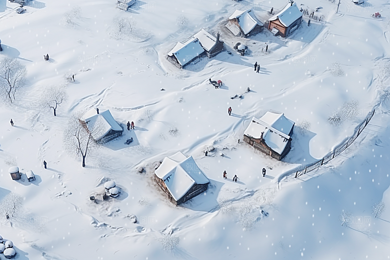 东北雪乡哈尔滨景区素材