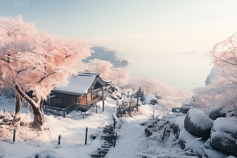 东北雪乡高清旅游素材