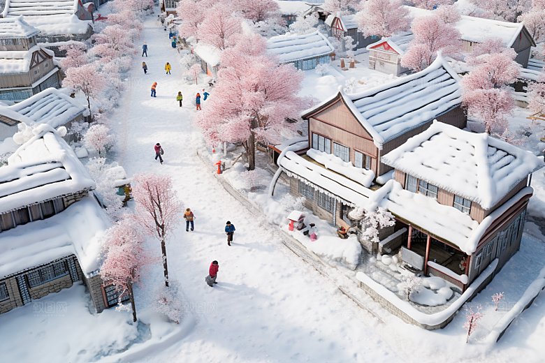 东北雪乡哈尔滨景区素材