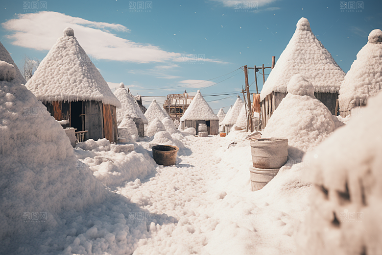 东北雪乡高清旅游素材