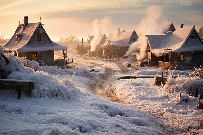 东北雪乡旅游哈尔滨素材