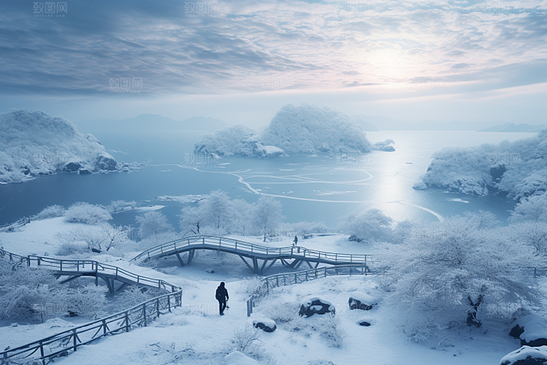 东北雪乡高清风光素材