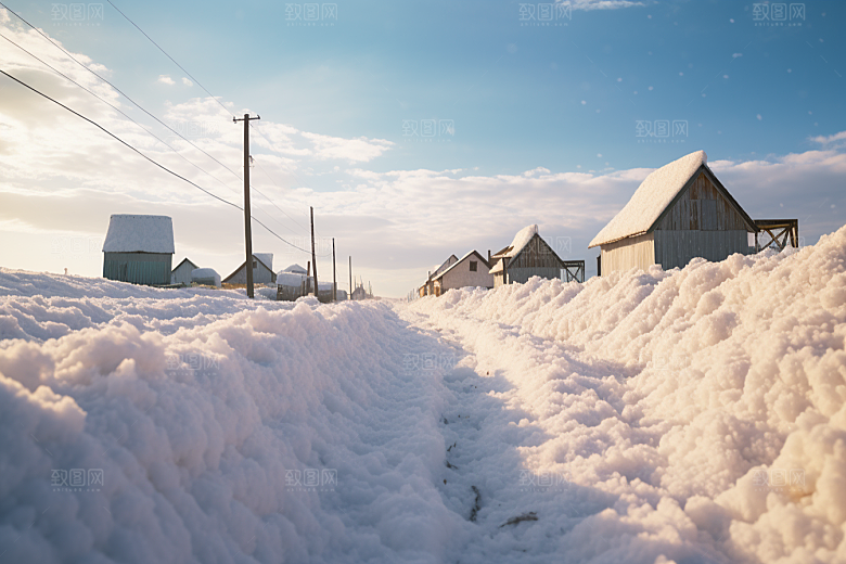 东北雪乡哈尔滨旅游素材