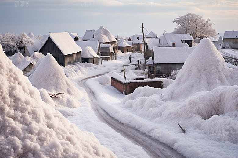 东北雪乡哈尔滨景区素材