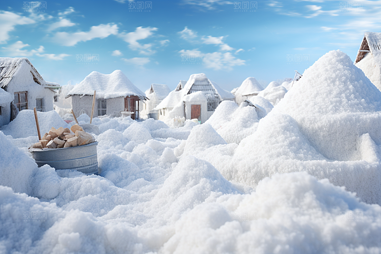 东北雪乡北方景区素材