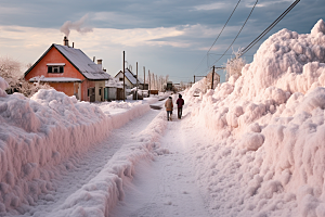 东北雪乡高清旅游素材