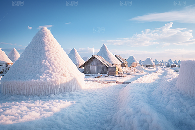 东北雪乡北方旅游素材