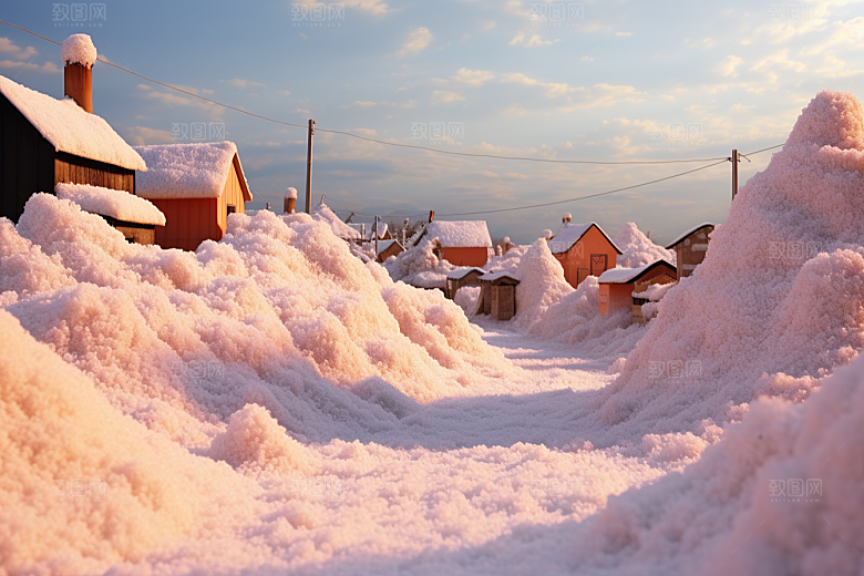 东北雪乡哈尔滨旅游素材