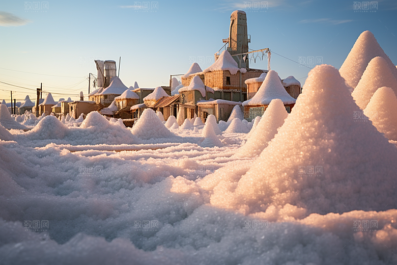 东北雪乡大雪哈尔滨素材