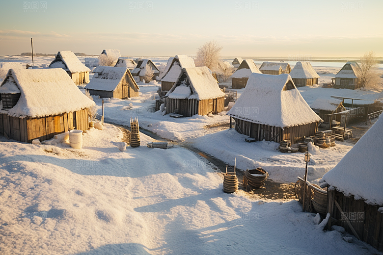 东北雪乡高清旅游素材