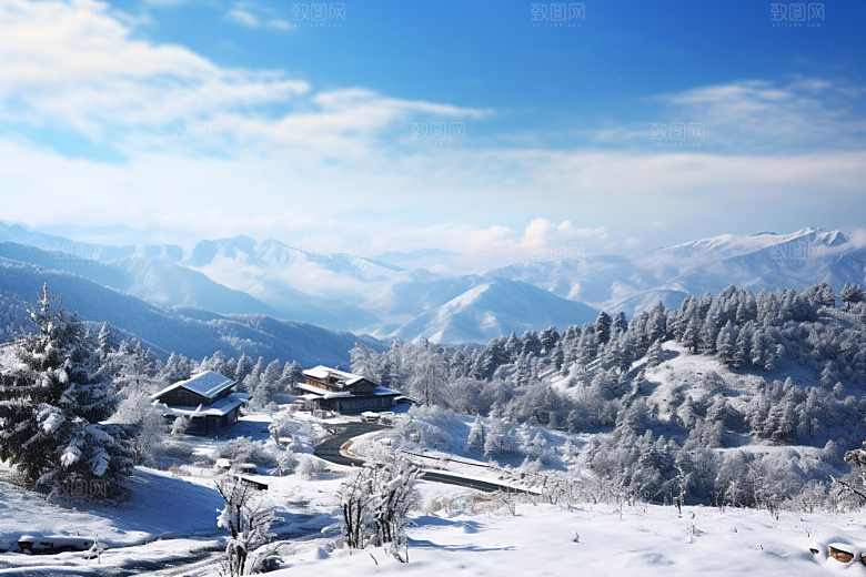 东北雪乡旅游哈尔滨素材