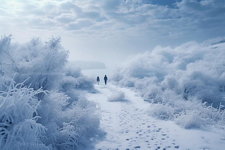 东北雪乡哈尔滨景区素材