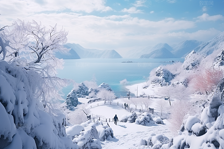 东北雪乡哈尔滨旅游素材