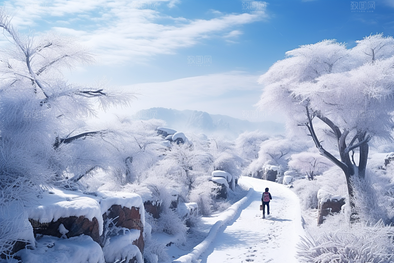 东北雪乡北方高清素材