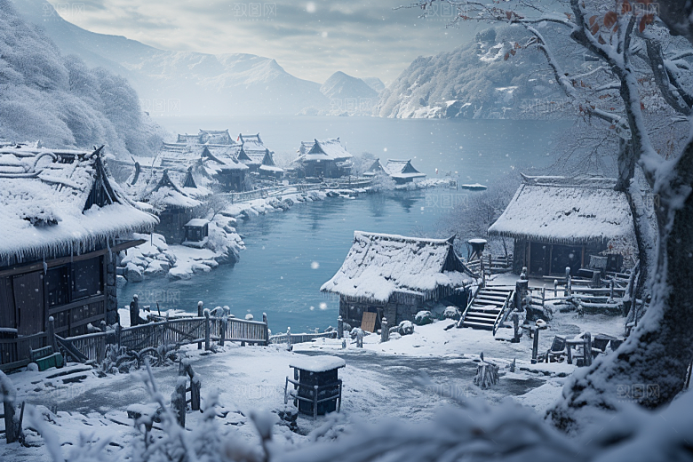 东北雪乡哈尔滨旅游素材