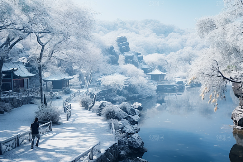 东北雪乡北方高清素材
