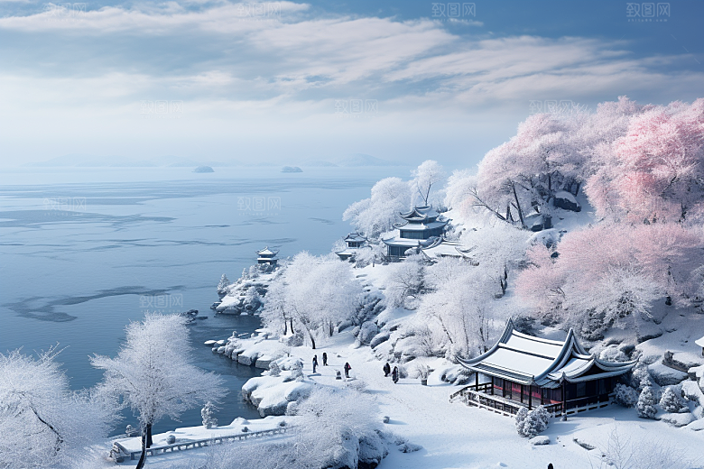 东北雪乡高清旅游素材